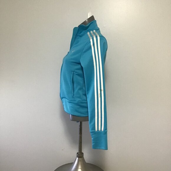 Adidas Old School Track Jacket Full Zip Size S - Picture 7 of 11